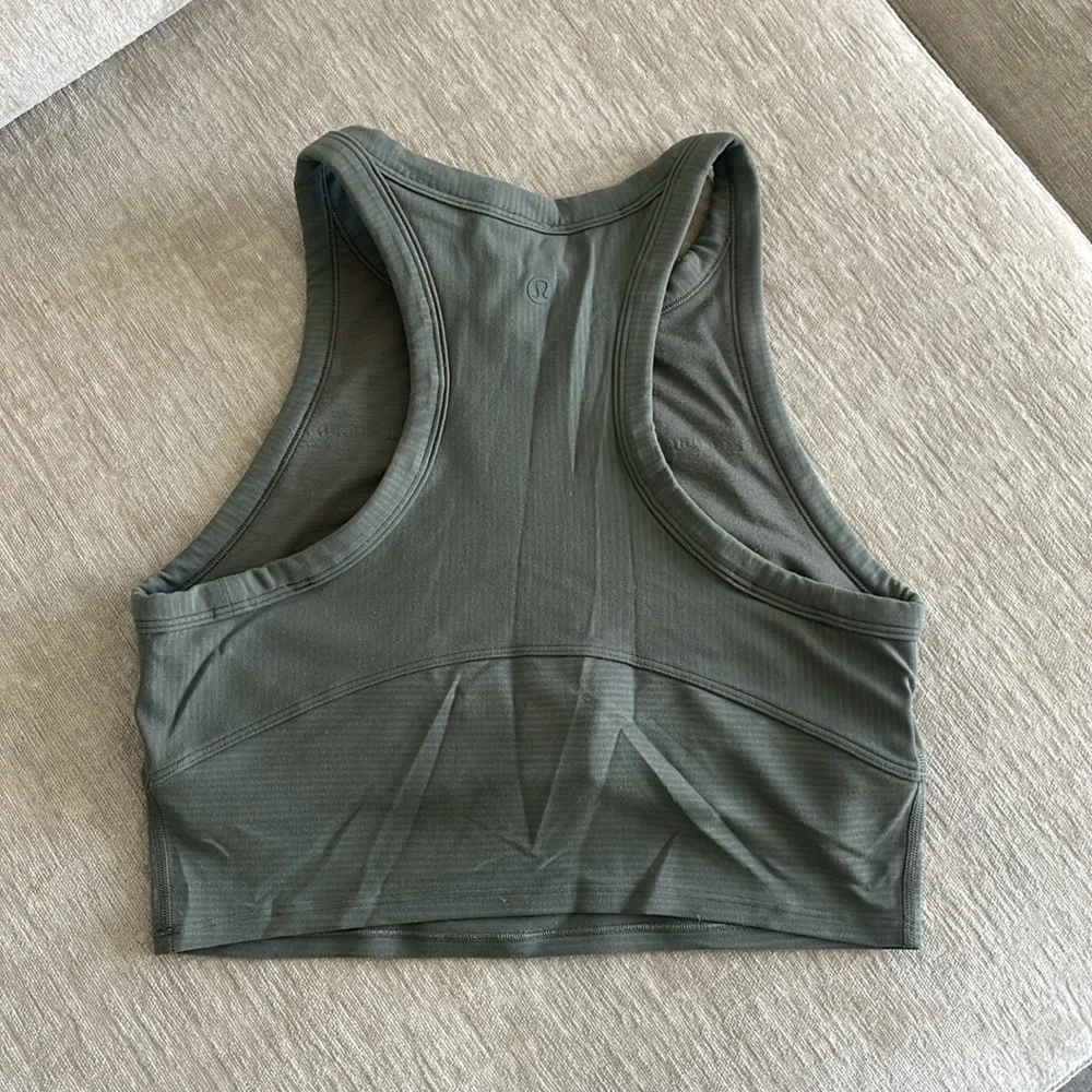 Lululemon Top w/ Built In Bra - Picture 2 of 2